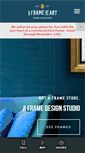 Mobile Screenshot of aframeofart.com